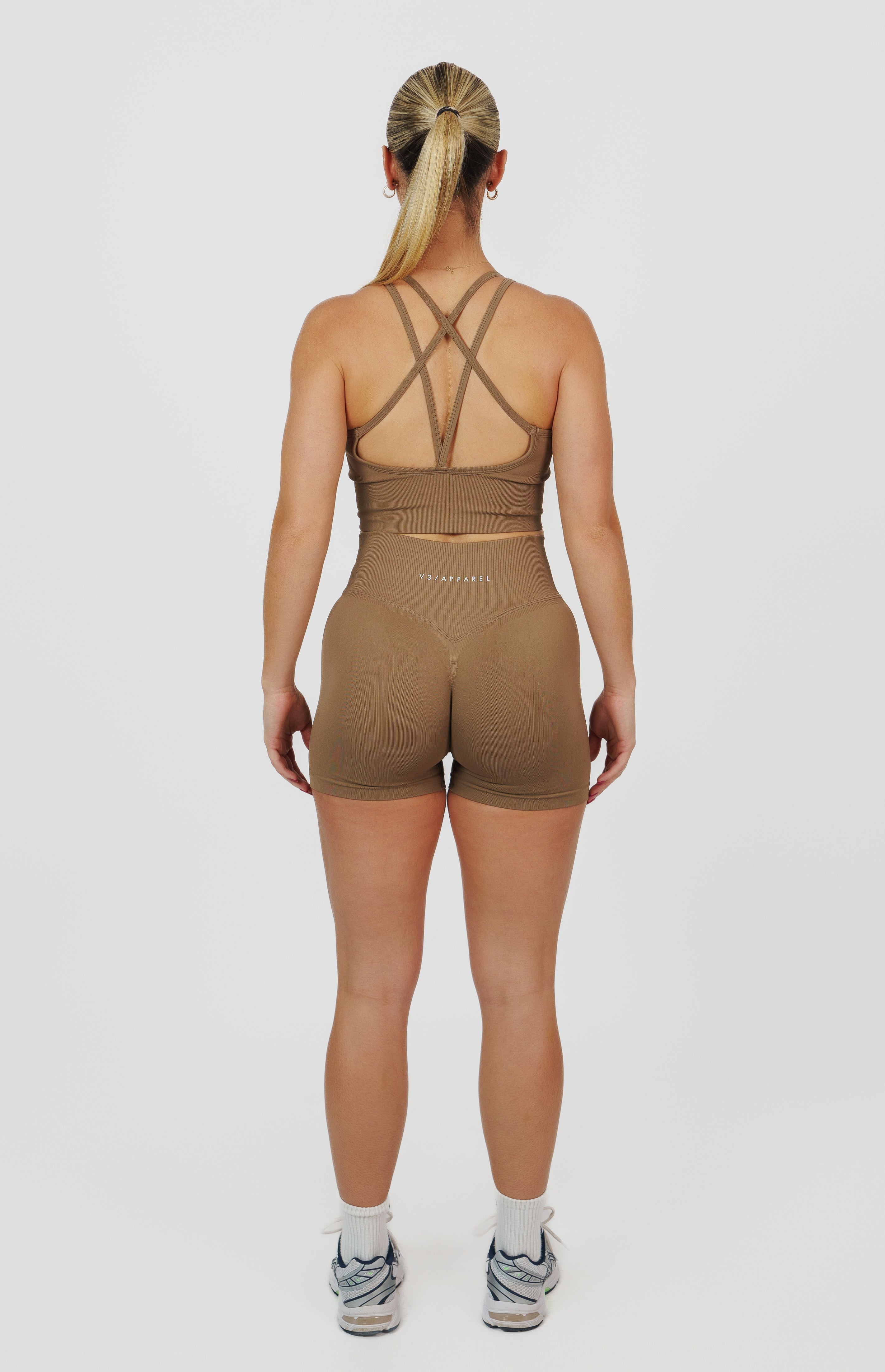Form Seamless Scrunch Shorts - Cocoa Beige