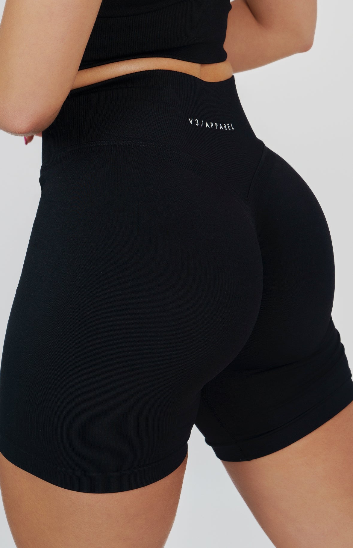 Form Seamless Scrunch Shorts - Black