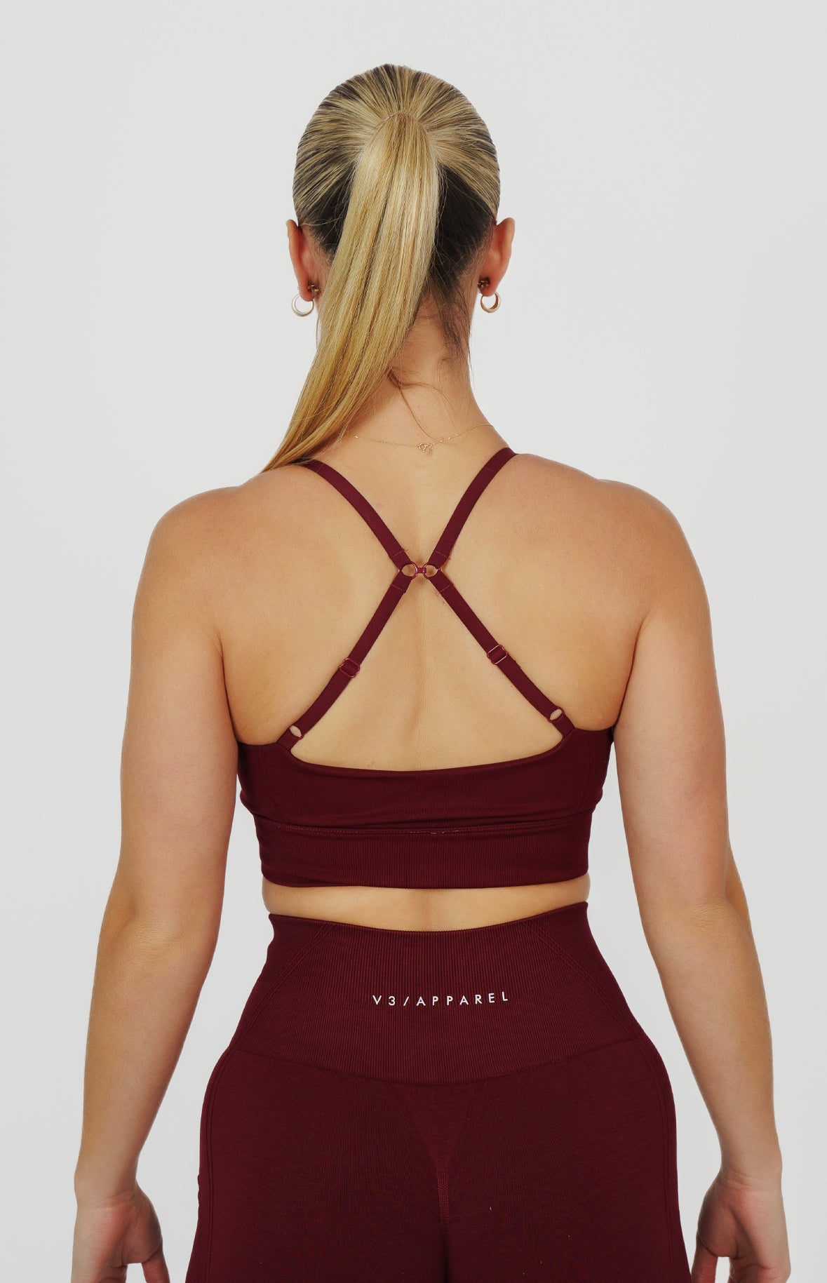 Tempo 3-Piece Seamless Set - Pomegranate Red